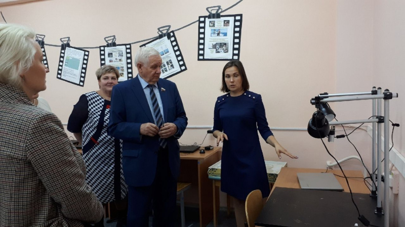 Усинск с рабочей поездкой посетил Валерий Петрович Марков, член Совета Федерации Федерального собрания РФ