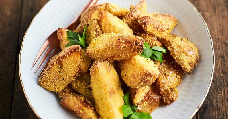 ХРУСТЯЩИЕ КАРТОФЕЛЬНЫЕ ДОЛЬКИ