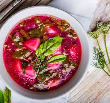 Ботвинник на курином бульоне