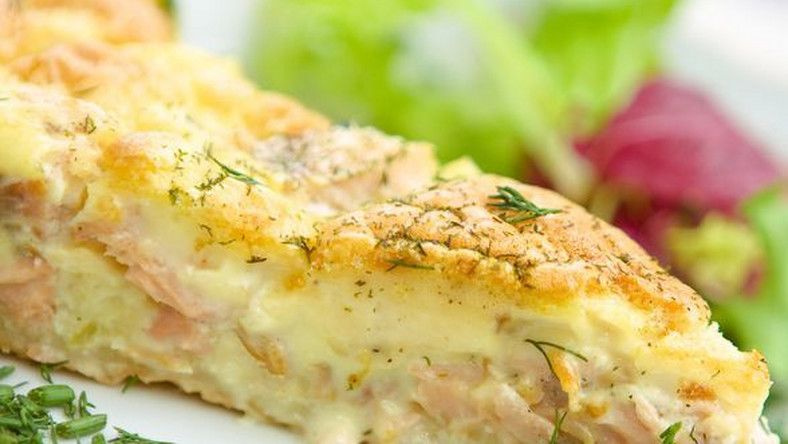 Рыба, запеченная с творогом
