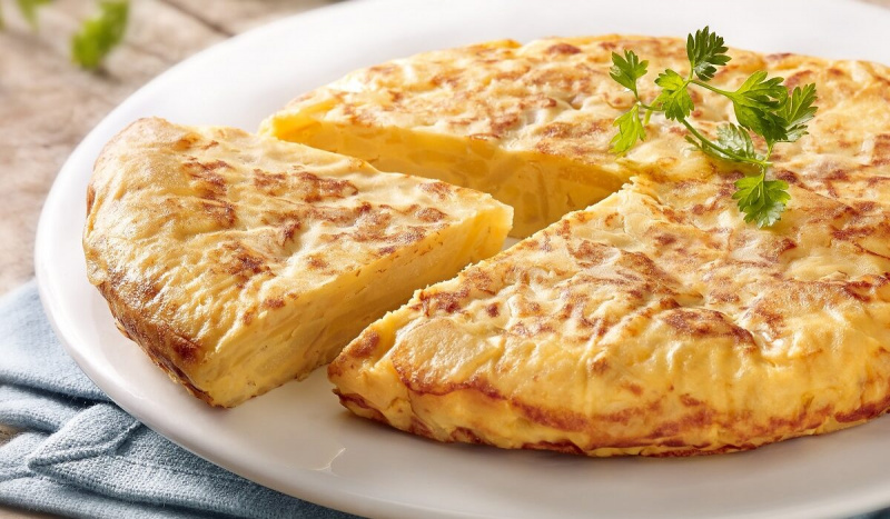 Испанский омлет с картошкой
