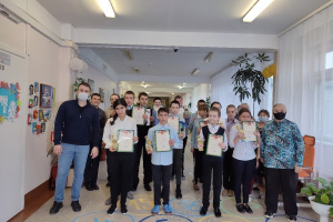 Вчера, на базе ГОУ РК "С(К)Ш" № 44 г. Усинска, прошел общешкольный турнир по шашкам, посвященный 100-летию Республики Коми