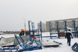 В Усинске началась подготовка к новогодним праздникам