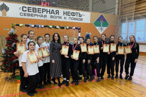 19 декабря на базе МБУ«СШ» г.Усинска прошло первенство города Усинска по фитнес - аэробике