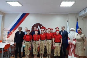В Усинске появилась комната для юнармейцев