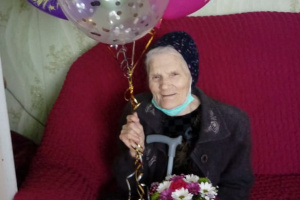 Жительница Усинска отметила 90-летний юбилей