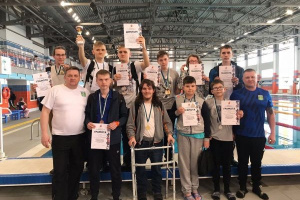 Второе место в эстафете заняли усинские пловцы на Чемпионате и первенстве Республики Коми по адаптивному плаванию
