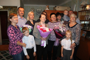Ветеран труда Анна Павлий отметила 90-летний юбилей