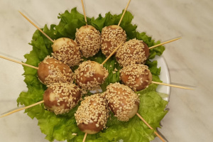 Закуска из перепелиных яиц